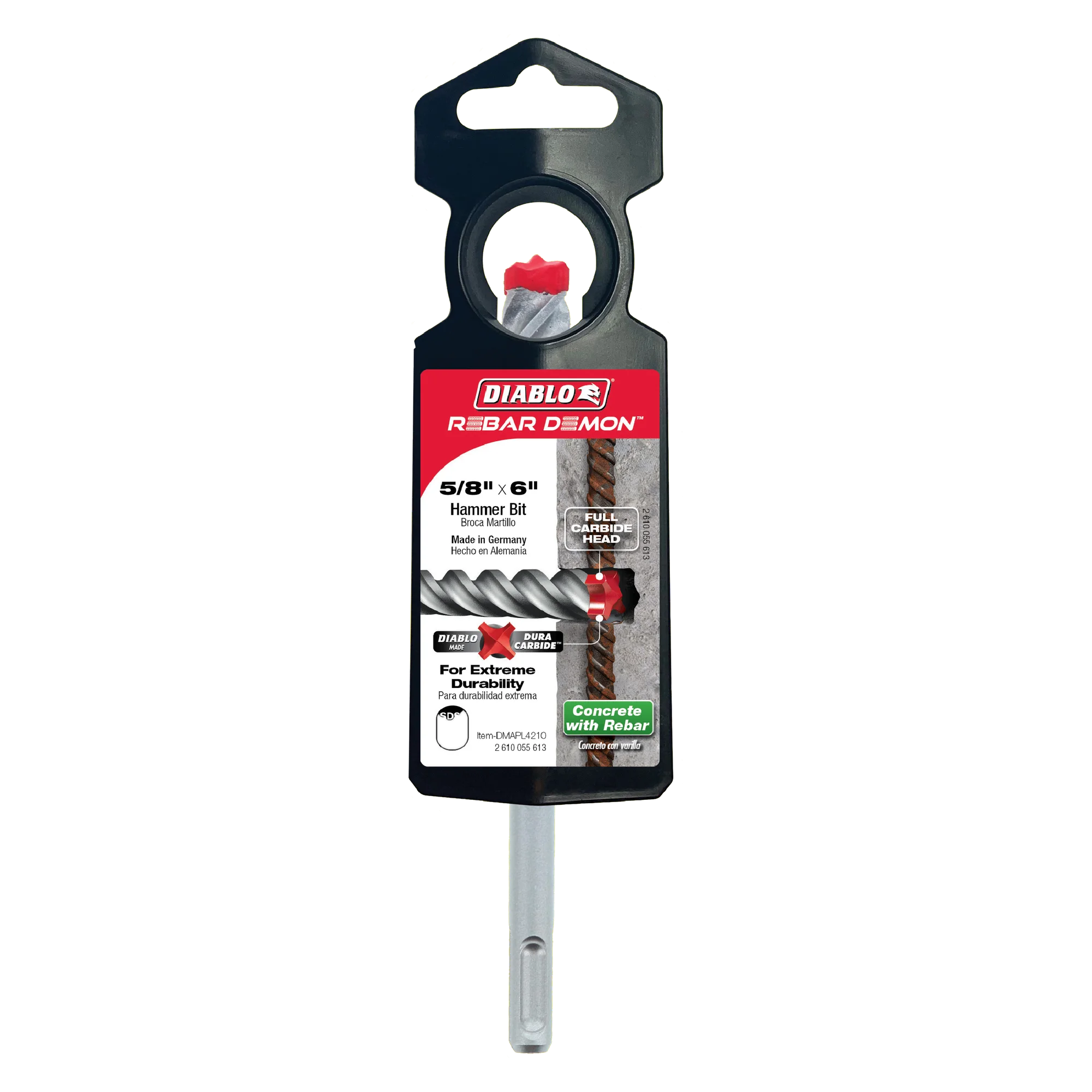 DIABLO DMAPL4210 5/8"X4"X6"  SDS PLUS